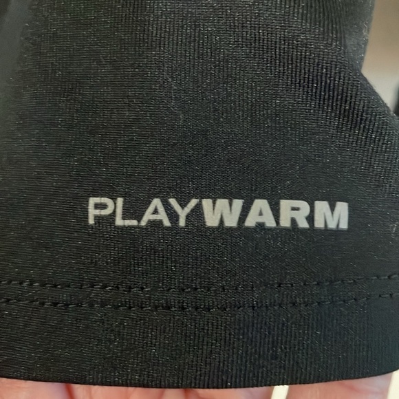 Reebok Women's Shirt Medium Black PLAY DRY Workout Stretch Spandex Fitted - Picture 8 of 13